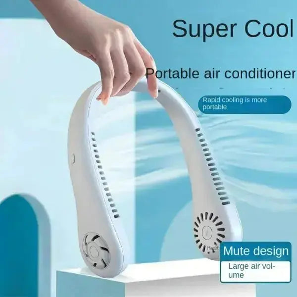 Rechargeable Portable Neck Fan USB Cooling Fan Adjustable Reviews ⭐⭐⭐⭐⭐(FREE HOME DELIVERY) Multi Collections