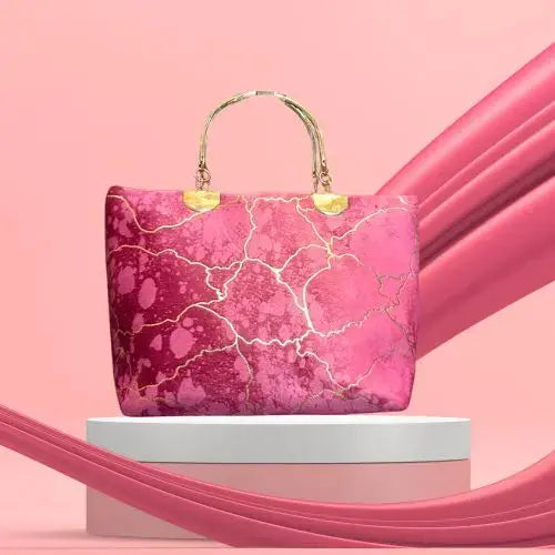 Premium Quality  Velvet design Luxury Ladies hand bag for girls for Office & Casual Use Reviews ⭐⭐⭐⭐⭐(FREE HOME DELIVERY) Multi Collections