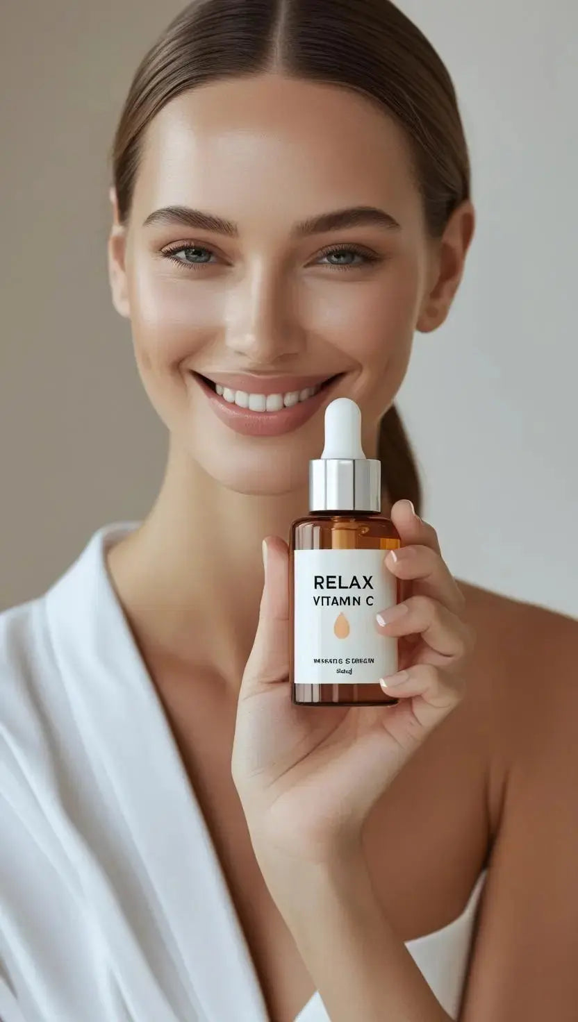 Relax UK Vitamin C Face Serum 30ml glow & balancing Skin Tone, Reducing Skin aging Reviews ⭐⭐⭐⭐⭐(FREE HOME DELIVERY) Multi Collection Online